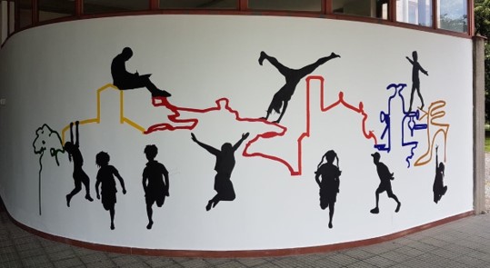 Murales scuola secondaria Rancilio