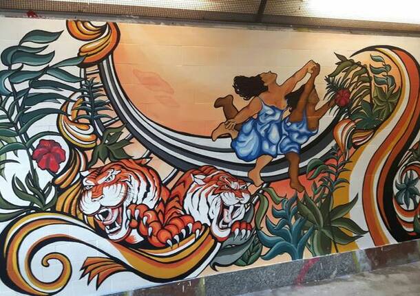 murales sottopasso stazione 1