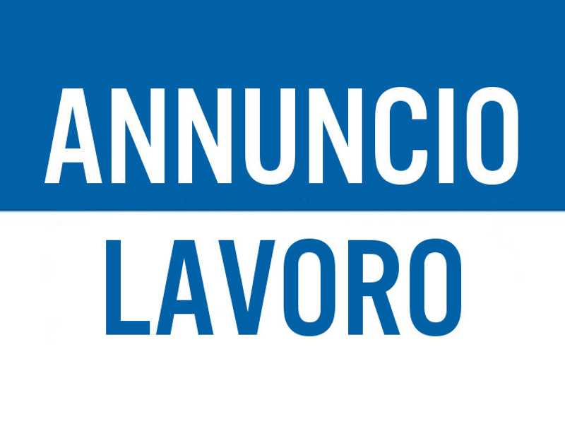 annuncio lavoro