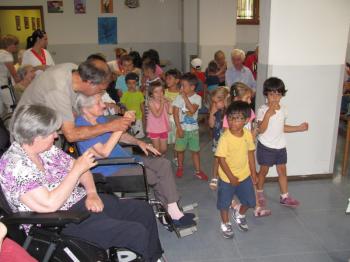 I bambini del centro estivo