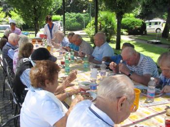 Pranzo all'aperto - grigliata